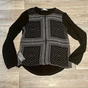 BCBGENERATION Sheer front Blouse